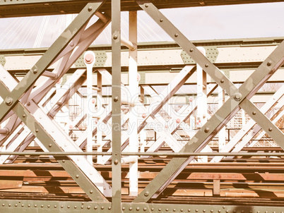 Steel bridge vintage Steel bridge vintage