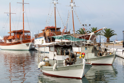 fishing boats