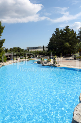 large swimming pool