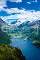 Geiranger fjord, Norway.