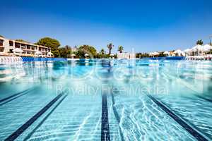 Tropical swimming pool