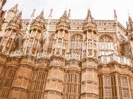 Westminster Cathedral, London, UK vintage