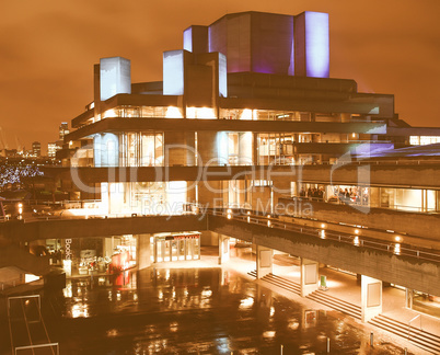 National Theatre London vintage