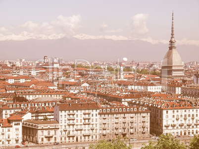 Turin view vintage