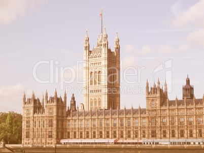 Houses of Parliament vintage Houses of Parliament vintage