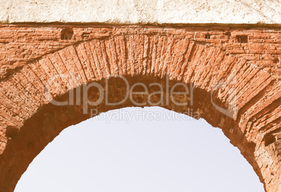 Roman arch vintage