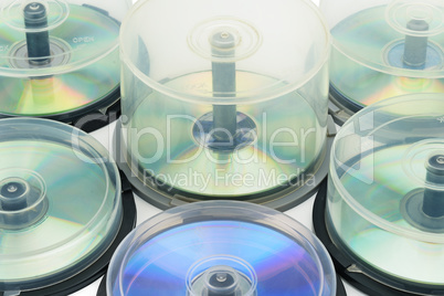 Boxes with DVD disc