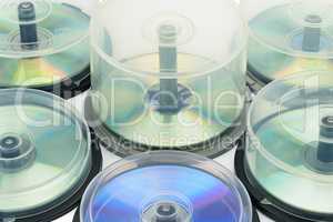 Boxes with DVD disc