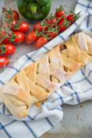 Stromboli, italienisches Pizzabrot