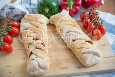 Stromboli, italienisches Pizzabrot