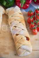 Stromboli, italienisches Pizzabrot