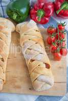 Stromboli, italienisches Pizzabrot