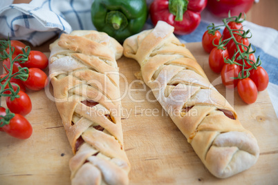 Stromboli, italienisches Pizzabrot