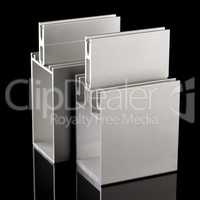 Aluminium profile sample