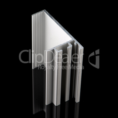 Aluminium profile sample