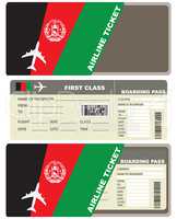 Plane ticket first class in Afghanistan