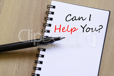 Can i help you write on notebook