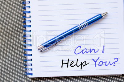 Can i help you write on notebook