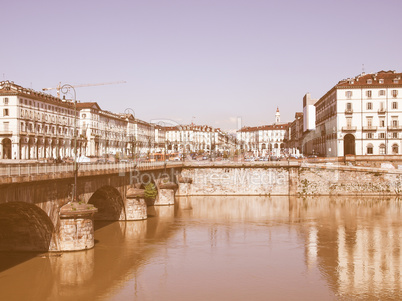 Piazza Vittorio, Turin vintage