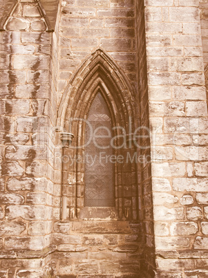 Glasgow cathedral vintage