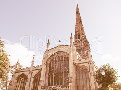 Holy Trinity Church, Coventry vintage