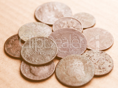 Ancient coins vintage