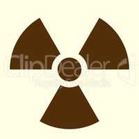 Radiation symbol vintage