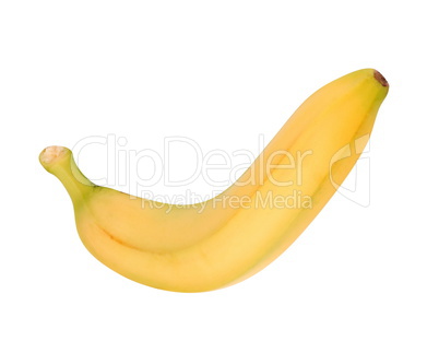 Yellow Banana Isolated Yellow Banana Isolated