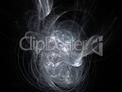 image of one Digital Fractal on Black Color image of one Digital Fractal on Black Color
