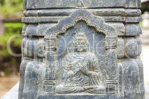 Buddha Carving Statue at Buddhist Temple