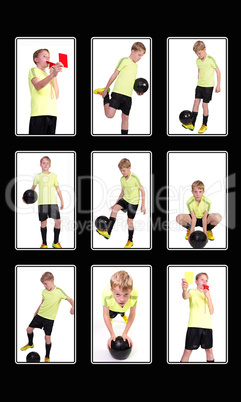 Junger Fußballer