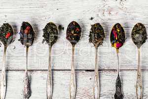 Varieties of teas