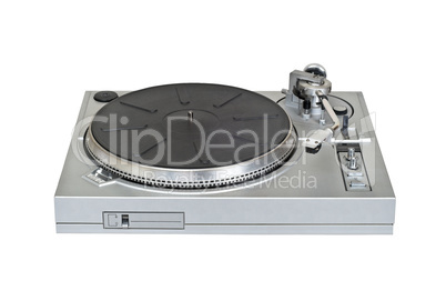 Turntable vinyl record player cutout
