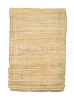 Sheet of Egyptian Papyrus cutout