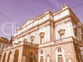 Teatro alla Scala Milan vintage