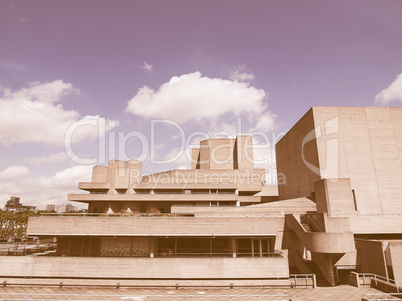 National Theatre London vintage