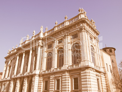 Palazzo Madama, Turin vintage Palazzo Madama, Turin vintage