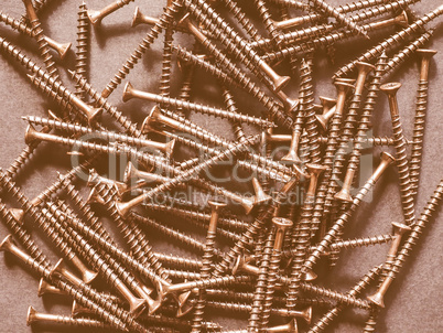 Wood screw vintage