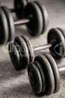 Heavy dumbbells