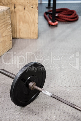 Close up of a Barbell