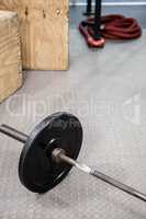 Close up of a Barbell