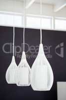 Low hanging light bulbs