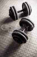 Heavy dumbbells