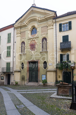 Church in the old town of Acqui Terme