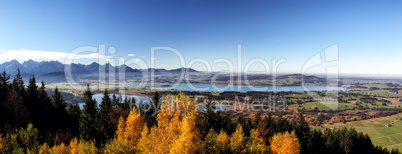 Alpenlandschaft im Allgäu