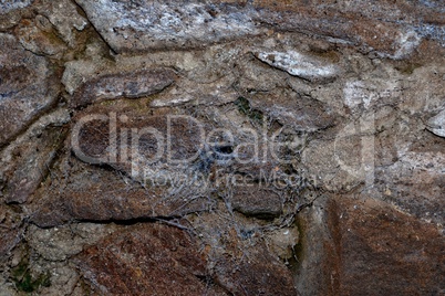 alte Sandsteinmauer