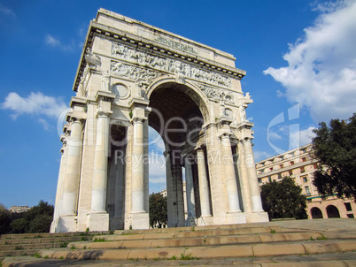 Arch to the Fallen, Genoa