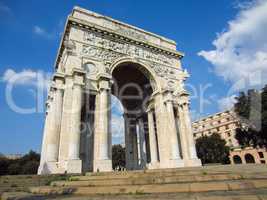 Arch to the Fallen, Genoa