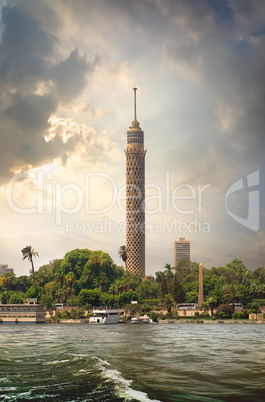 TV tower and Nile