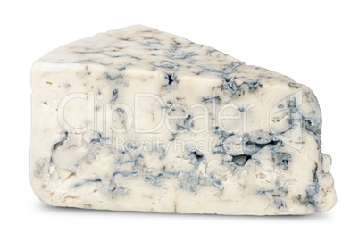 Piece of cheese with mold